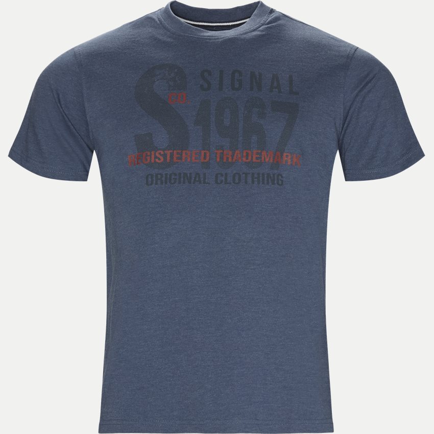Signal T-shirts COOPER LOGO DENIM MELANGE